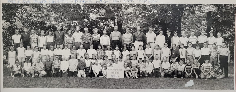 Camp Warren - Vintage Photo From Alonzo Beatty